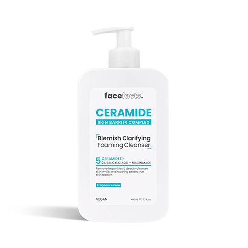 Face Facts Ceramide Blemish Foaming Cleanser 400ml Face Facts Ceramide Blemish Foaming Cleanser