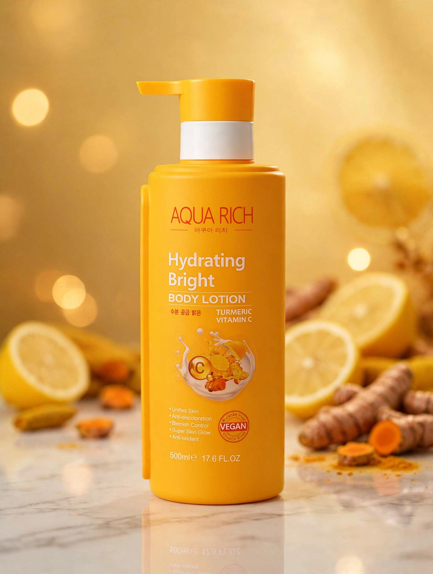 Aqua Rich Hydrating Bright Vitamin C Body Lotion Aqua Rich Hydrating Bright Vitamin C Body Lotion