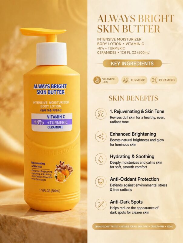 Always Bright Skin Butter Vitamin C Lotion