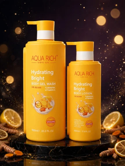 Aqua Rich Hydrating Bright Vitamin C Shower Gel