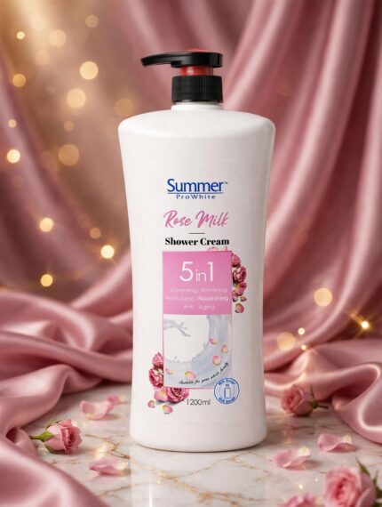 Summer ProWhite Rose Milk Shower Cream
