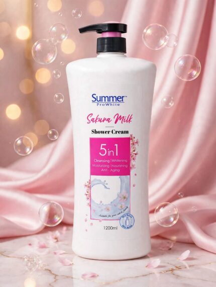 Summer ProWhite Sakura Milk Shower Cream